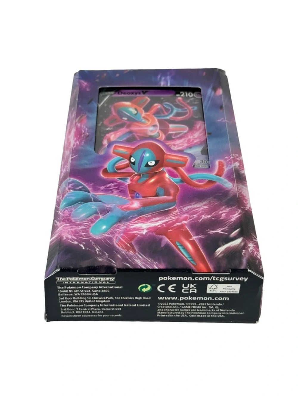 Pokemon TCG Deoxys V Battle Deck 60 Card Ready to Play Sealed New